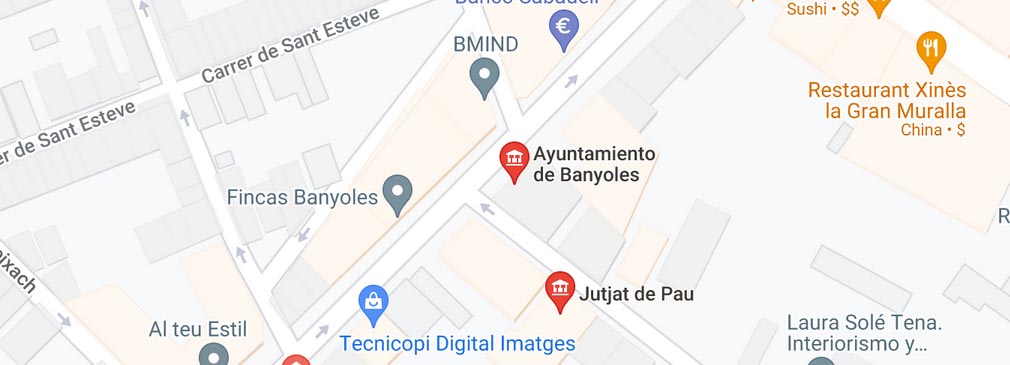 plano Registro Civil Banyoles Girona